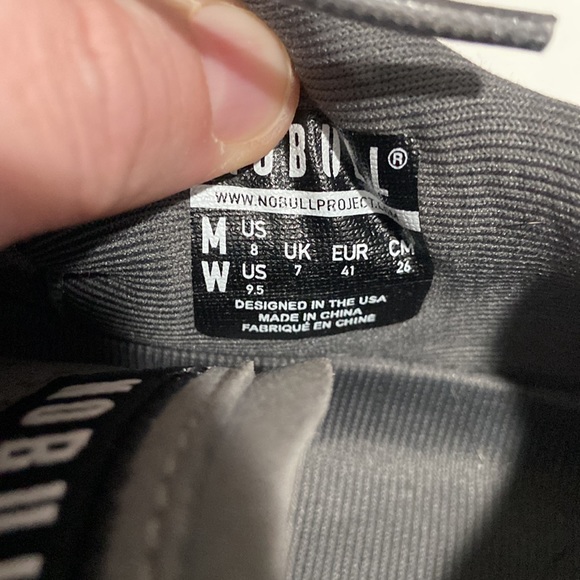 NOBULL Arctic Grey Trainer Athletic Casual Shoes Men's Size 8 Women's Size 9.5 - Picture 3 of 16